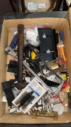 Mixed Hand Tools Lot: Matco Punches, Continental Hacksaw, Rivet Gun, 50+ Pieces, Hardware - 5