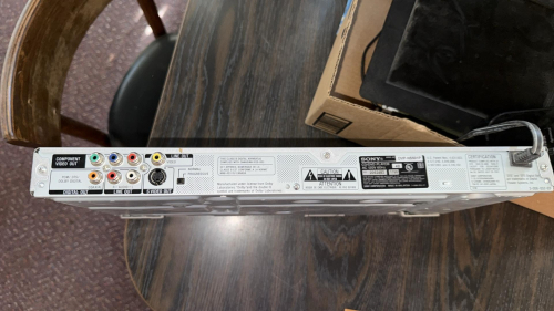Electronics Lot: Sony DVP-NS501P DVD Player, Toshiba dynadock, HP C4750 Printer, Wonderwall Projector - 7