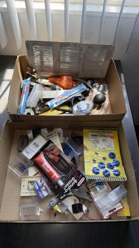 Large Mixed Box Lot of Hardware & DIY Tools