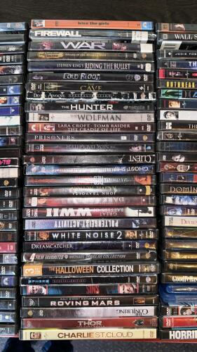 Large Movie DVD Lot, 97+ Titles, Major Studios: Action, Comedy, Thriller, Horror Franchises - 4