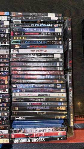 Large Movie DVD Lot, 97+ Titles, Major Studios: Action, Comedy, Thriller, Horror Franchises - 5