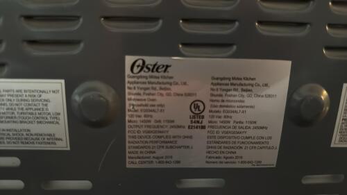 Oster Microwave + High Pointe Microwave - 7