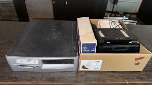 HP Compaq Desktop PC, T-Mobile CellSpot, Cable Modems, Vintage Camera Flash Cubes