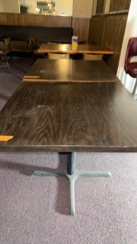 2 Commercial Restaurant Dining Tables