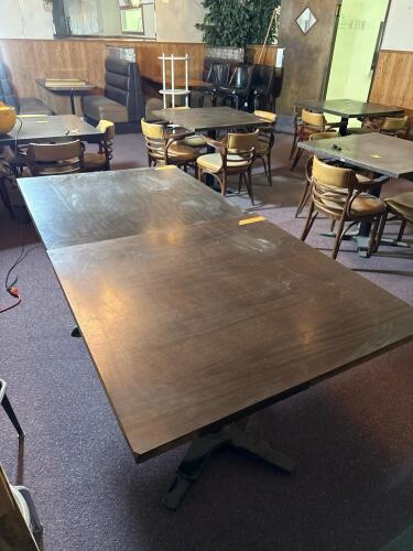 2 Commercial Restaurant Dining Tables - 5
