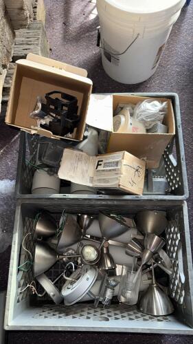 Mixed Lot of Lighting Ceiling and Track Fixtures &ndash; Approx. 12 Units