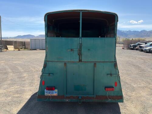 2-Horse Straight Load Steel Bumper Pull Trailer, Tandem Axle - 6