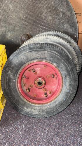 Industrial Cart Wheels, Grinding Discs, Ratchet Straps - 3