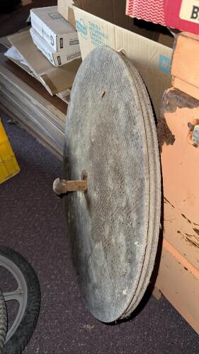 Industrial Cart Wheels, Grinding Discs, Ratchet Straps - 6