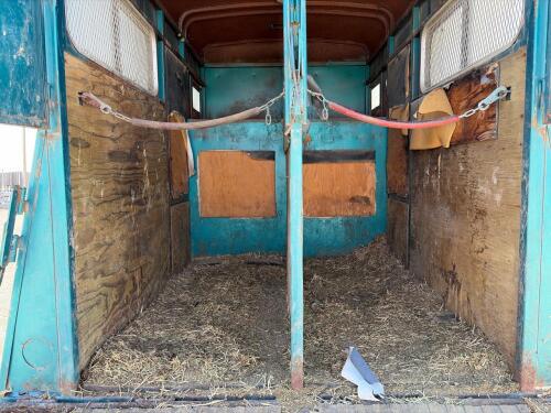 2-Horse Straight Load Steel Bumper Pull Trailer, Tandem Axle - 10