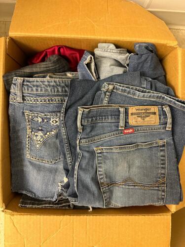 Large Mixed Womens, Young Women's, And Girls' Clothing Lot, Disney, OshKosh, Wrangler, Cat & Jack, Costumes, Jeans, Black Dress - 4