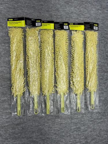 (6) DOCA Flex-and-Stay Microfiber Ceiling Fan Duster, New!